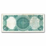 1880 $5.00 Legal Tender Woodchopper VF (Fr#82) Details