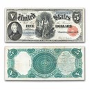 1880 $5.00 Legal Tender Woodchopper VF (Fr#82) Details