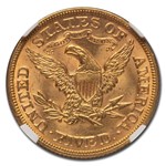 1880 $5 Liberty Gold Half Eagle MS-63 NGC