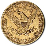1880 $5 Liberty Gold Half Eagle XF