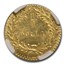 1880/76 Indian Round 25 Cent Gold MS-65 NGC (PL, BG-885)
