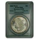1880/79-CC Morgan Dollar Rev of 78 MS-64 PCGS