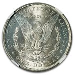 1880 8/7-O Morgan Dollar MS-64 NGC (VAM-6A Ear & Gouge)
