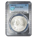 1880/9-S Morgan Dollar MS-62 PCGS