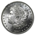 1880/9-S Morgan Dollar MS-64 NGC (VAM-11, 0/9 Overdate Hot-50)