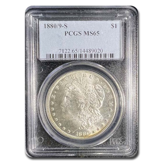 1880/9-S Morgan Dollar MS-65 PCGS