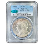 1880/9-S Morgan Dollar MS-66+ PCGS CAC (VAM-11, 0/9 Overdate)