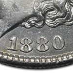 1880/9-S Morgan Dollar MS-66 PCGS