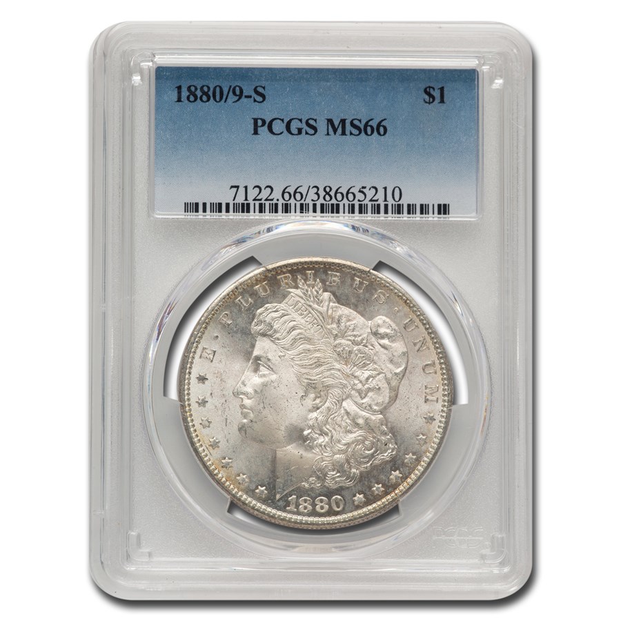 1880/9-S Morgan Dollar MS-66 PCGS