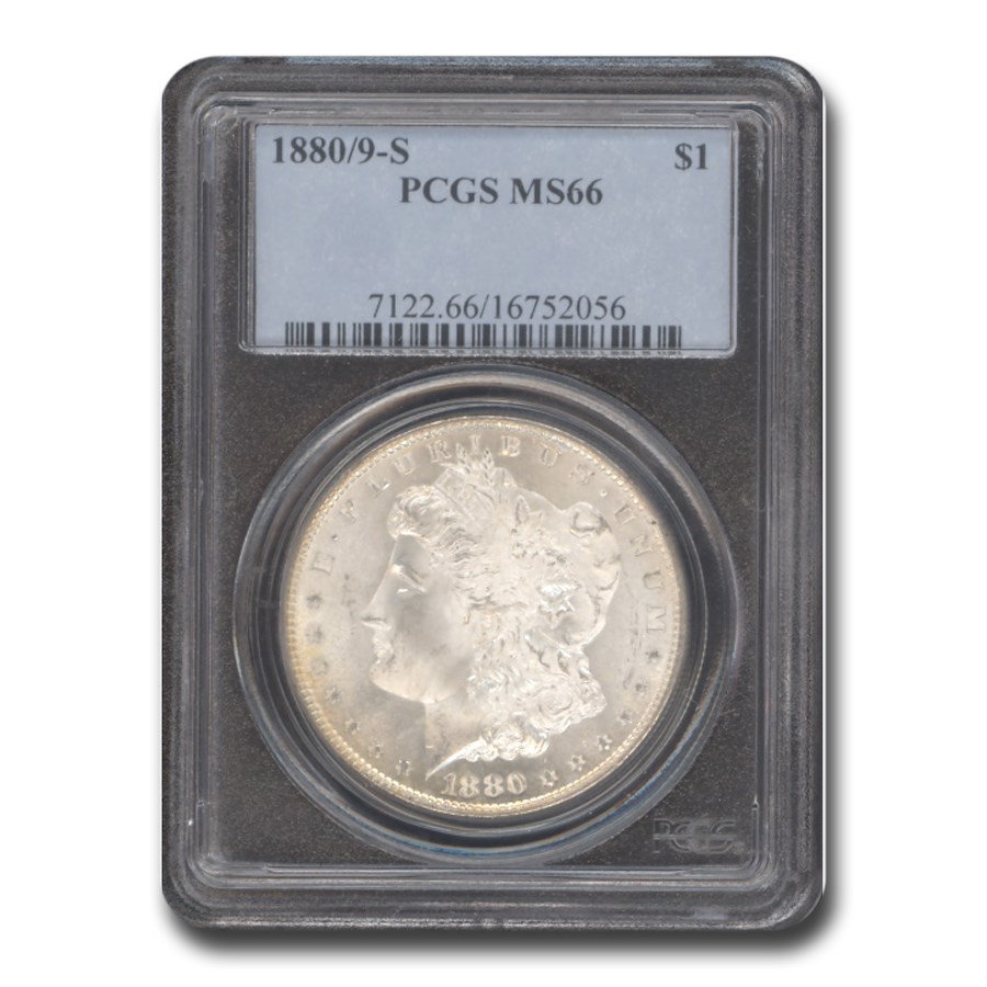 1880/9-S Morgan Dollar MS-66 PCGS
