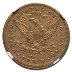 1880-CC $10 Liberty Gold Eagle AU-53 NGC