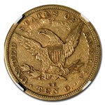 1880-CC $10 Liberty Gold Eagle AU-55 NGC