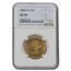 1880-CC $10 Liberty Gold Eagle AU-58 NGC