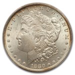 1880-CC Morgan Dollar 8/7 Morgan Dollar Rev of 78 MS-64 PCGS