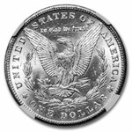 1880-CC Morgan Dollar 8/High 7 MS-62 NGC