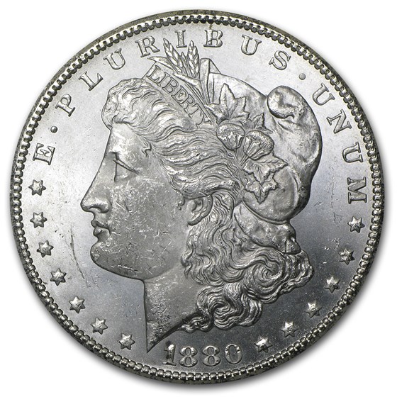 1880-CC Morgan Dollar BU 1880-CC Morgan Dollar BU