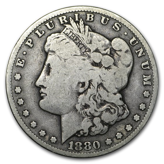 1880-CC Morgan Dollar Good 1880-CC Morgan Dollar Good