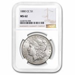1880-CC Morgan Dollar MS-62 NGC