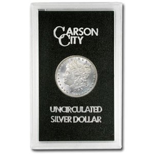 1880-CC Morgan Dollar MS-62 (VAM-4, 80/79, GSA Holder, Top-100)