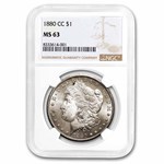1880-CC Morgan Dollar MS-63 NGC