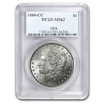 1880-CC Morgan Dollar MS-63 PCGS (GSA)