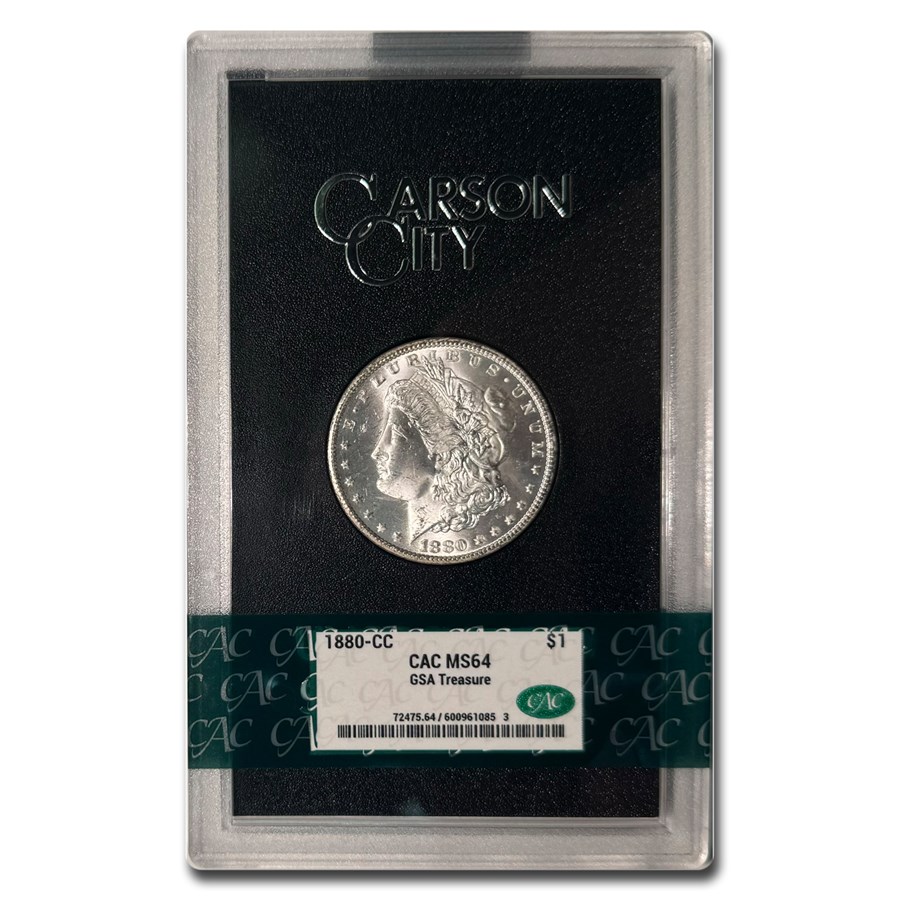 1880-CC Morgan Dollar MS-64 CACG (GSA)