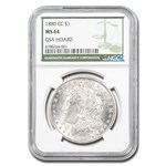 1880-CC Morgan Dollar MS-64 NGC (GSA Hoard, Green Label)