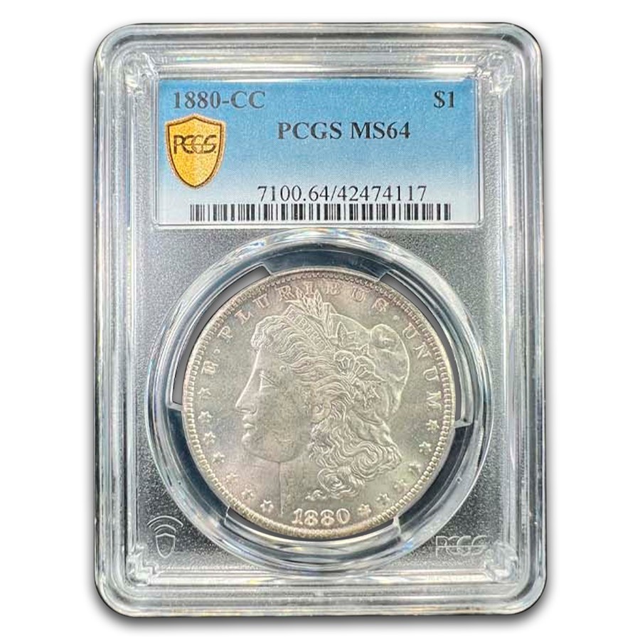 1880-CC Morgan Dollar MS-64 PCGS