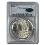 1880-CC Morgan Dollar MS-65 PCGS CAC
