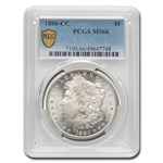 1880-CC Morgan Dollar MS-66 PCGS