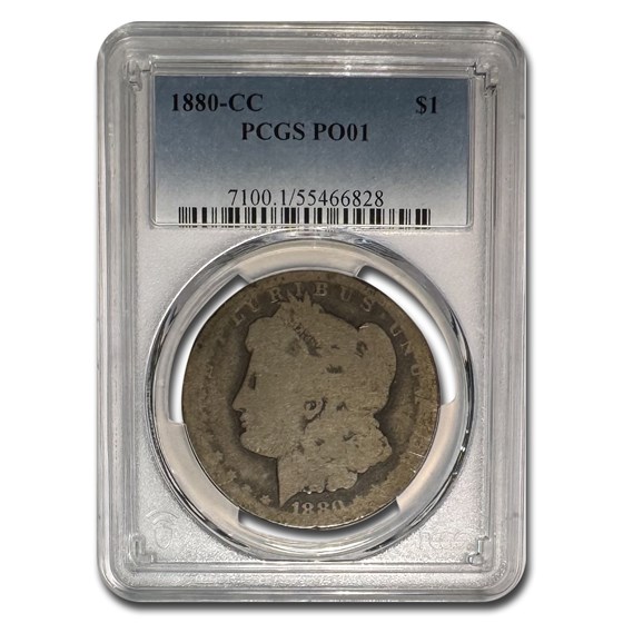1880-CC Morgan Dollar Poor-1 PCGS 1880-CC Morgan Dollar Poor-1 PCGS