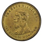 1880 Great Britain Charles Williams Token MS-62 PCGS
