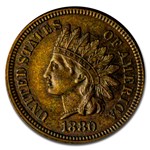 1880 Indian Head Cent BU (Brown)