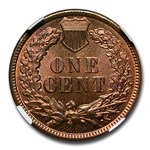 1880 Indian Head Cent MS-66 CACG (RB, Obv Lamination)