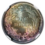1880 Liberty Seated Dime MS-68 NGC