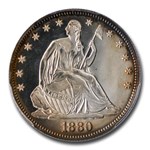 1880 Liberty Seated Half Dollar PR-66+ Cameo PCGS CAC