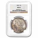 1880 Morgan Dollar MS-63 NGC (Toned)