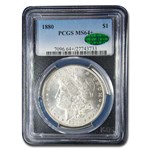 1880 Morgan Dollar MS-64+ Plus PCGS (CAC)