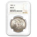 1880 Morgan Dollar MS-65 NGC
