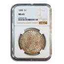 1880 Morgan Dollar MS-65 NGC