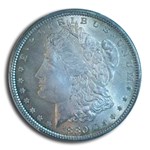 1880 Morgan Dollar MS-65 PCGS CAC (Toned)