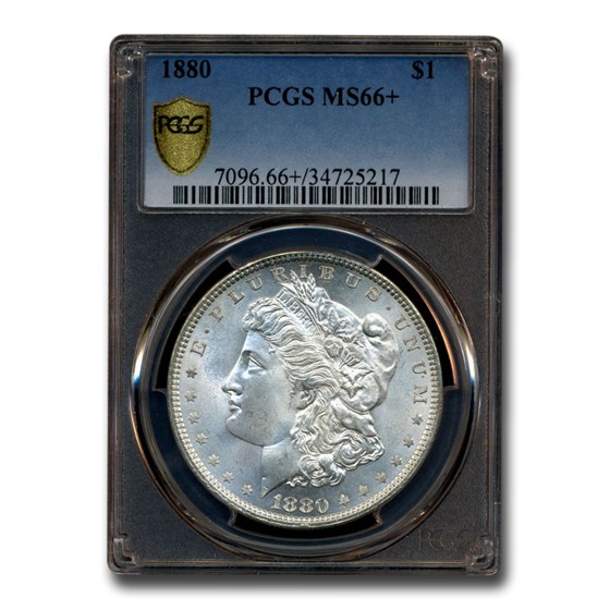 1880 Morgan Dollar MS-66+ PCGS 1880 Morgan Dollar MS-66+ PCGS