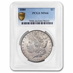 1880 Morgan Dollar MS-66 PCGS