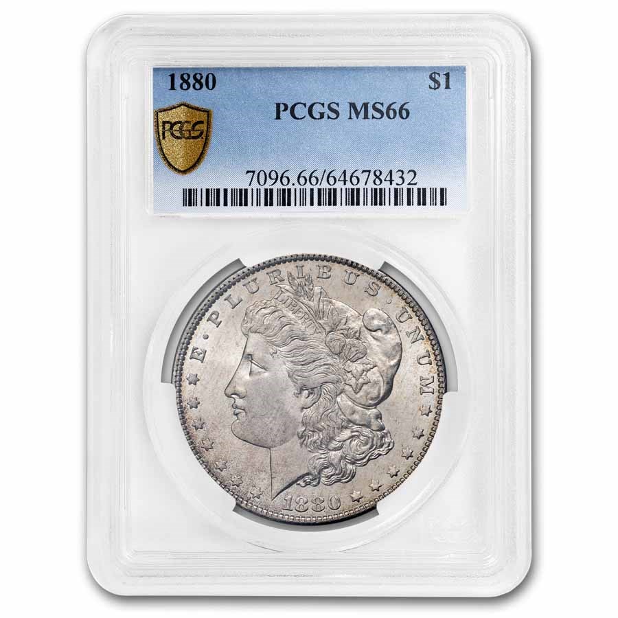 1880 Morgan Dollar MS-66 PCGS