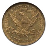 1880-O $10 Liberty Gold Eagle AU-55 NGC