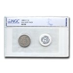 1880-O Morgan Dollar AU-50 NGC (GSA Soft Pack)