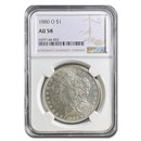 1880-O Morgan Dollar AU-58 NGC