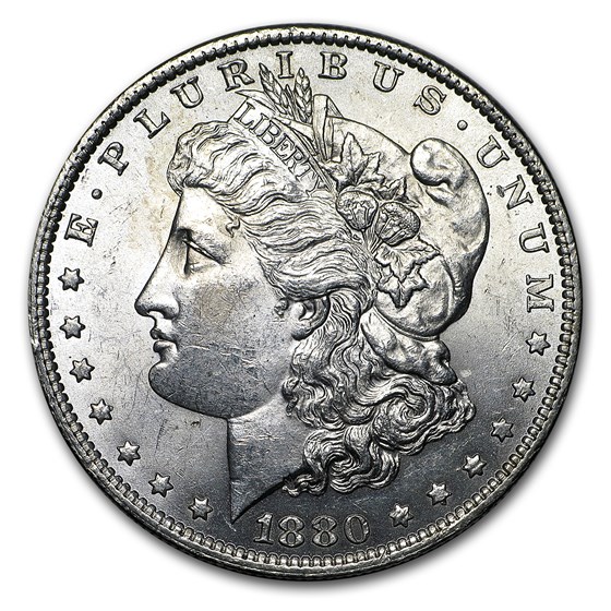 1880-O Morgan Dollar AU-58 1880-O Morgan Dollar AU-58