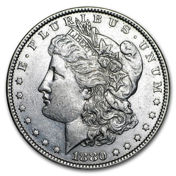 1880-O Morgan Dollar AU 1880-O Morgan Dollar AU