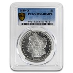 1880-O Morgan Dollar DMPL MS-64 PCGS
